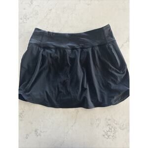 Outdoor Voices Women's Athletic Tennis Black Minimal Skort Medium M Work Out